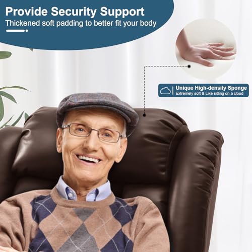 Large Power Lift Recliner Chair with Heat and Massage X211