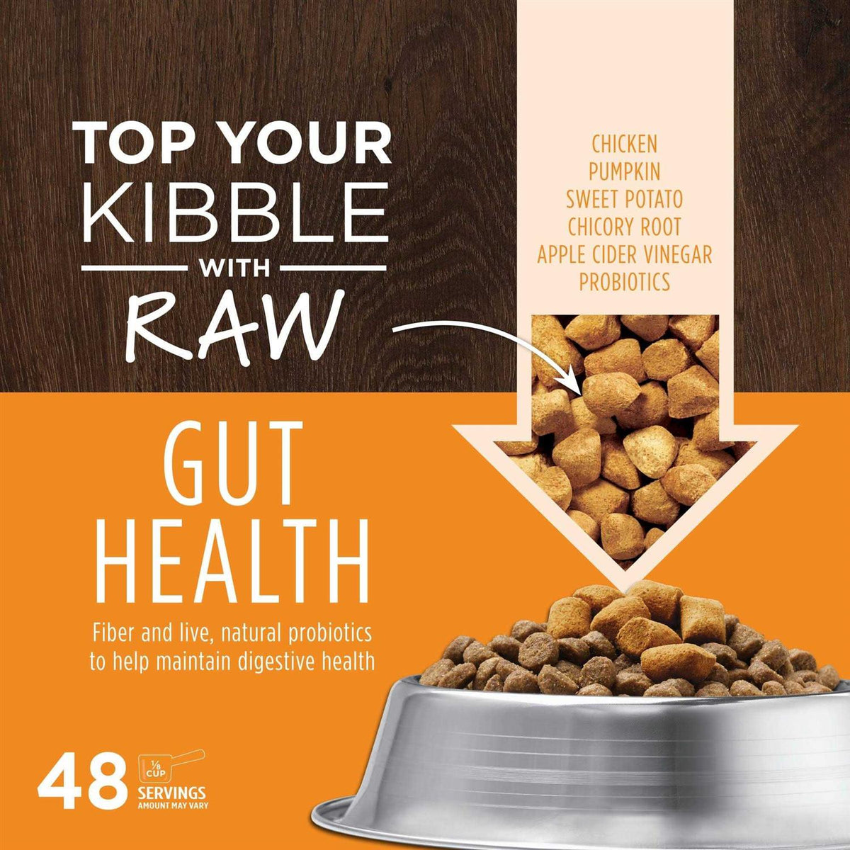 Freeze-Dried Grain-Free Dog Food Topper R77122