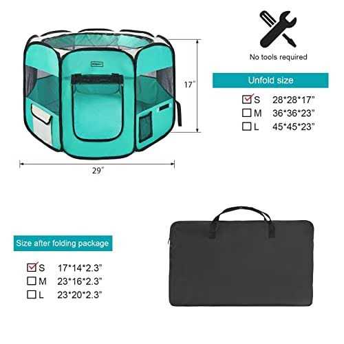 Portable Foldable Pet Playpen S9698
