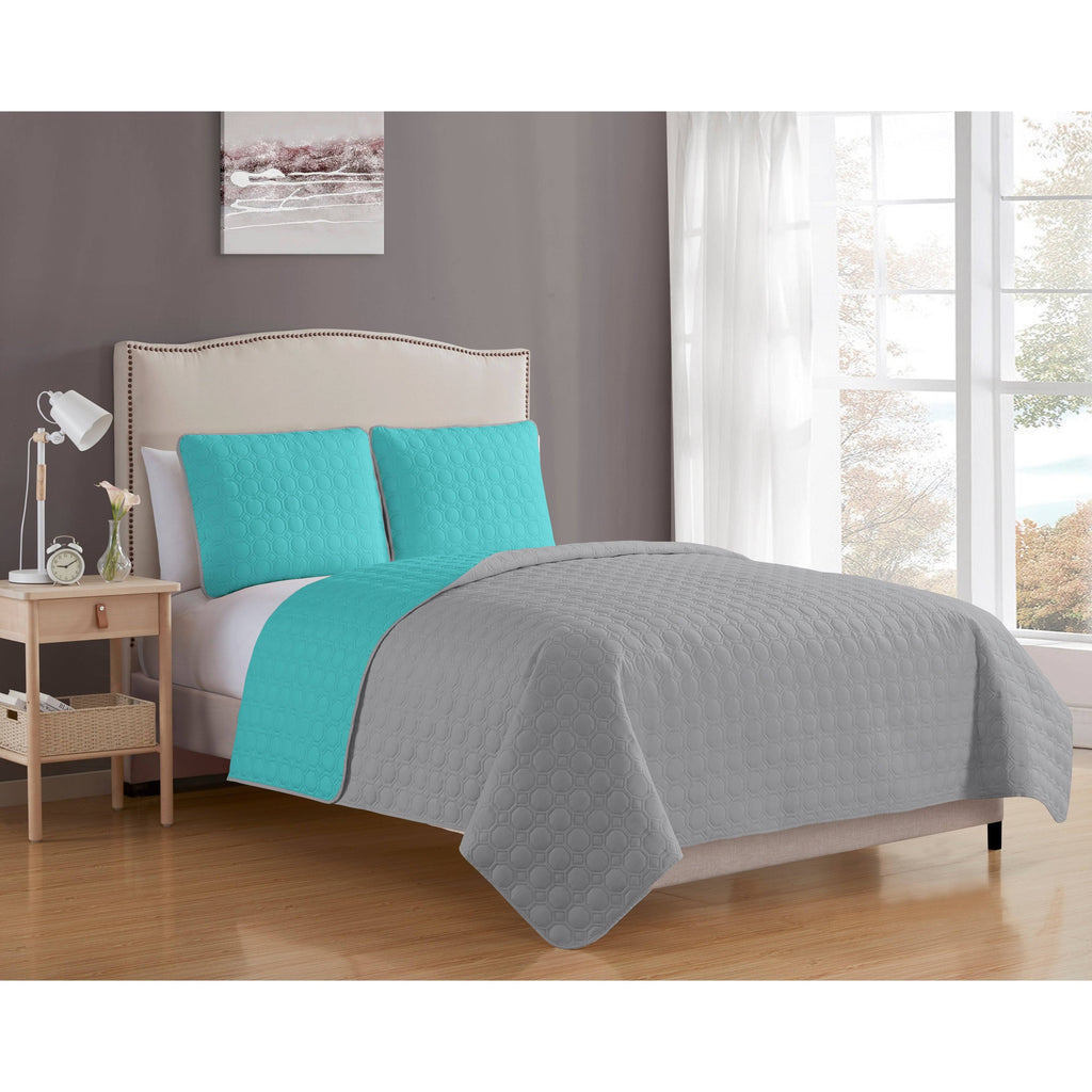 Reversible 3-Piece Quilt Set King V325594