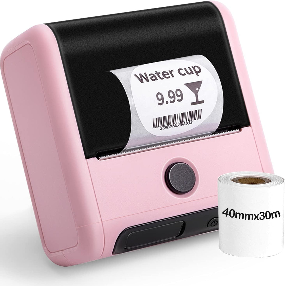 Thermal Label Maker Machine Portable Handheld Label Printer C48902