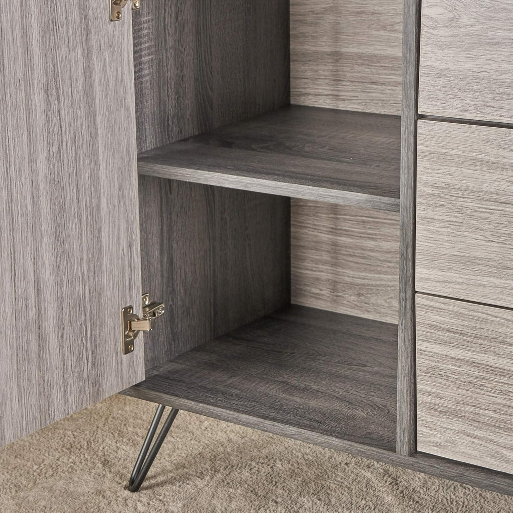 Grey Oak Cabinet R507893