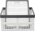 16 L Plastic Collapsible Storage Crates, 2 Packs L533946