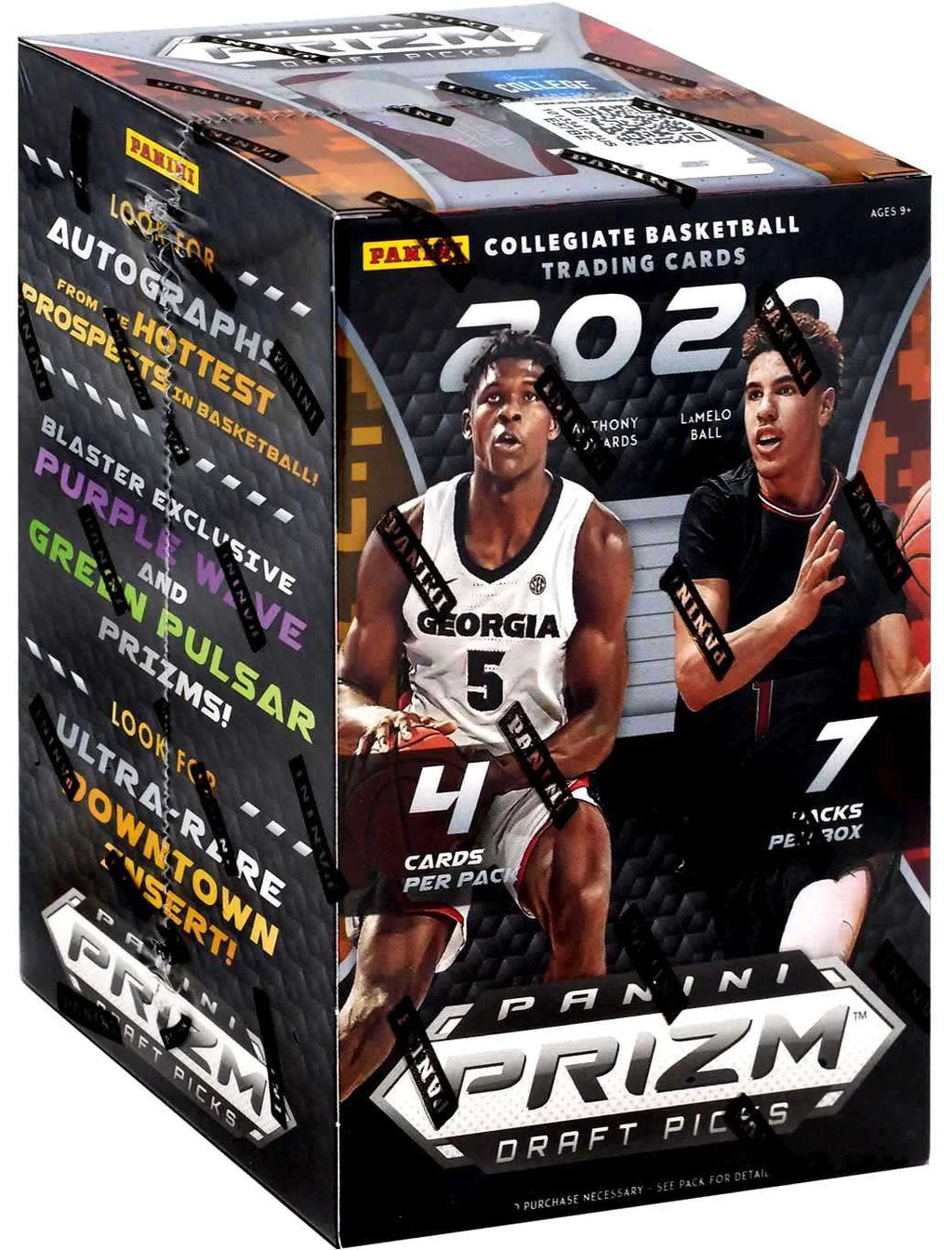 Collegiate Basketball Trading Card Blaster Box V2808