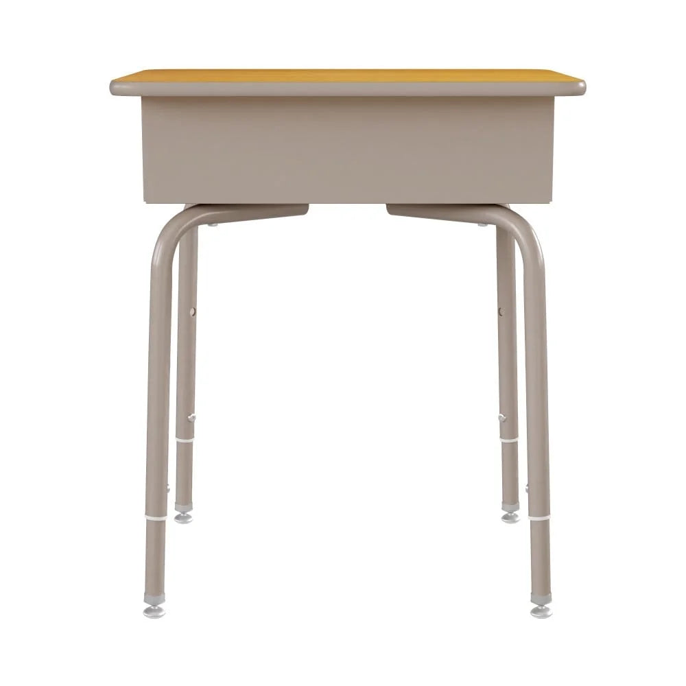 Student Desk with Open Front Metal Book Box M62886