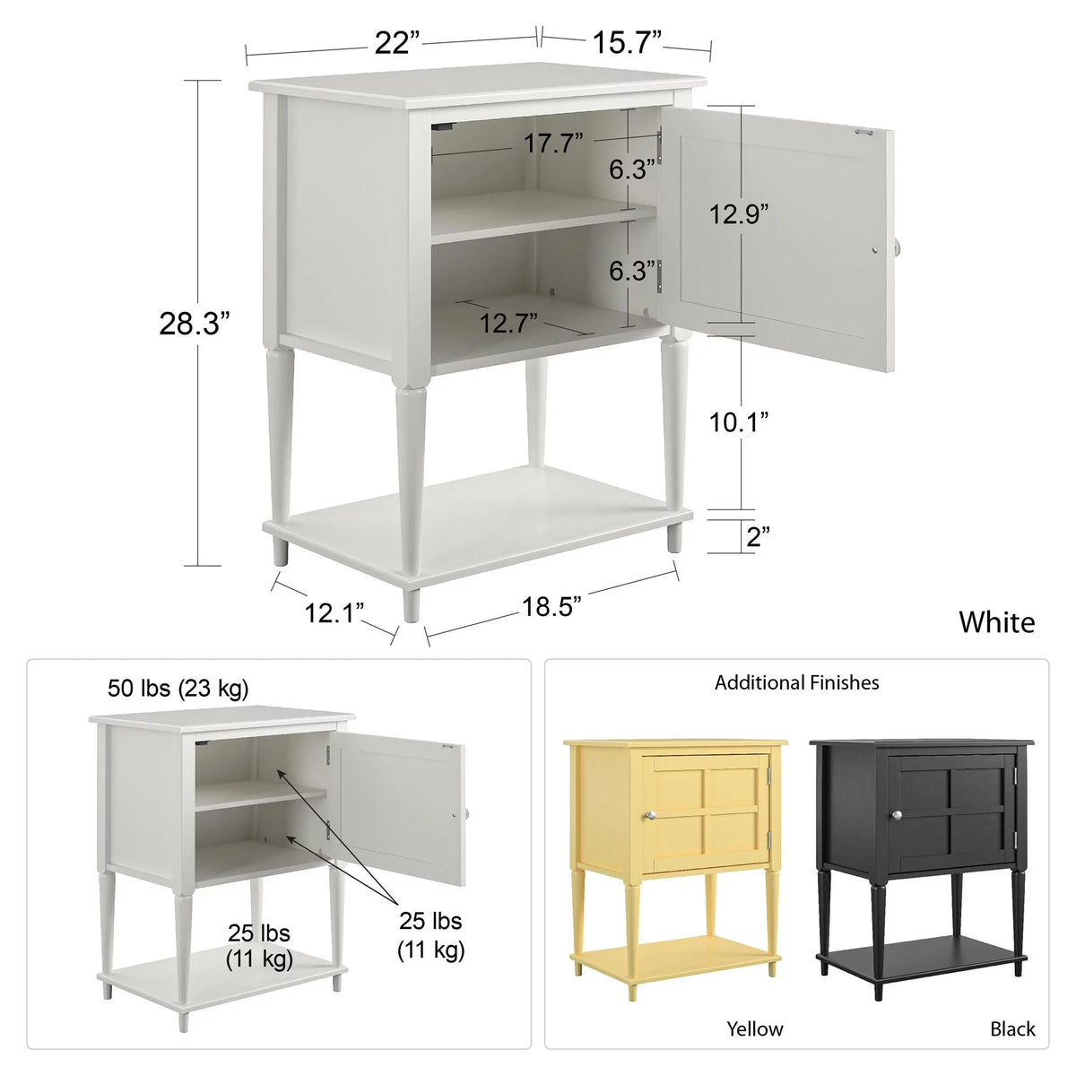 Yellow Accent Table B21937