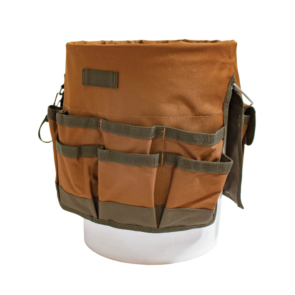 Brown Bucket Tool Organizer R857
