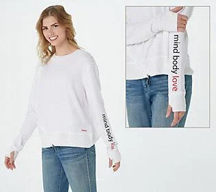 White Knit Top U489