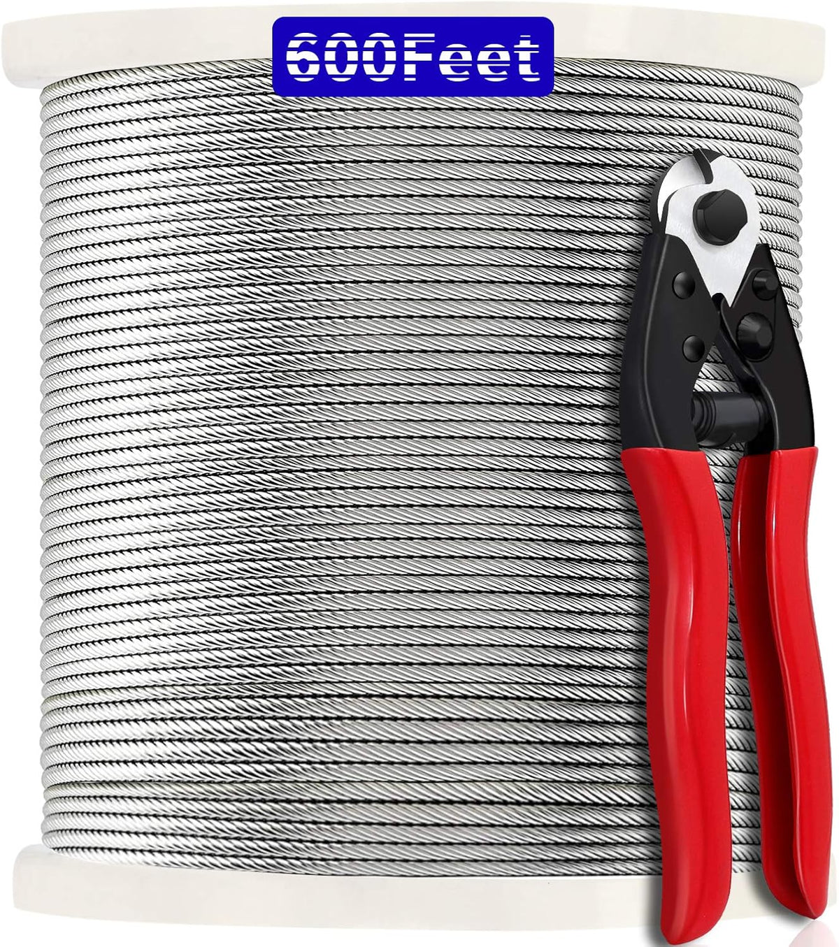 1/8 T316 Stainless Steel Cable 7 x 7 Strands I396700