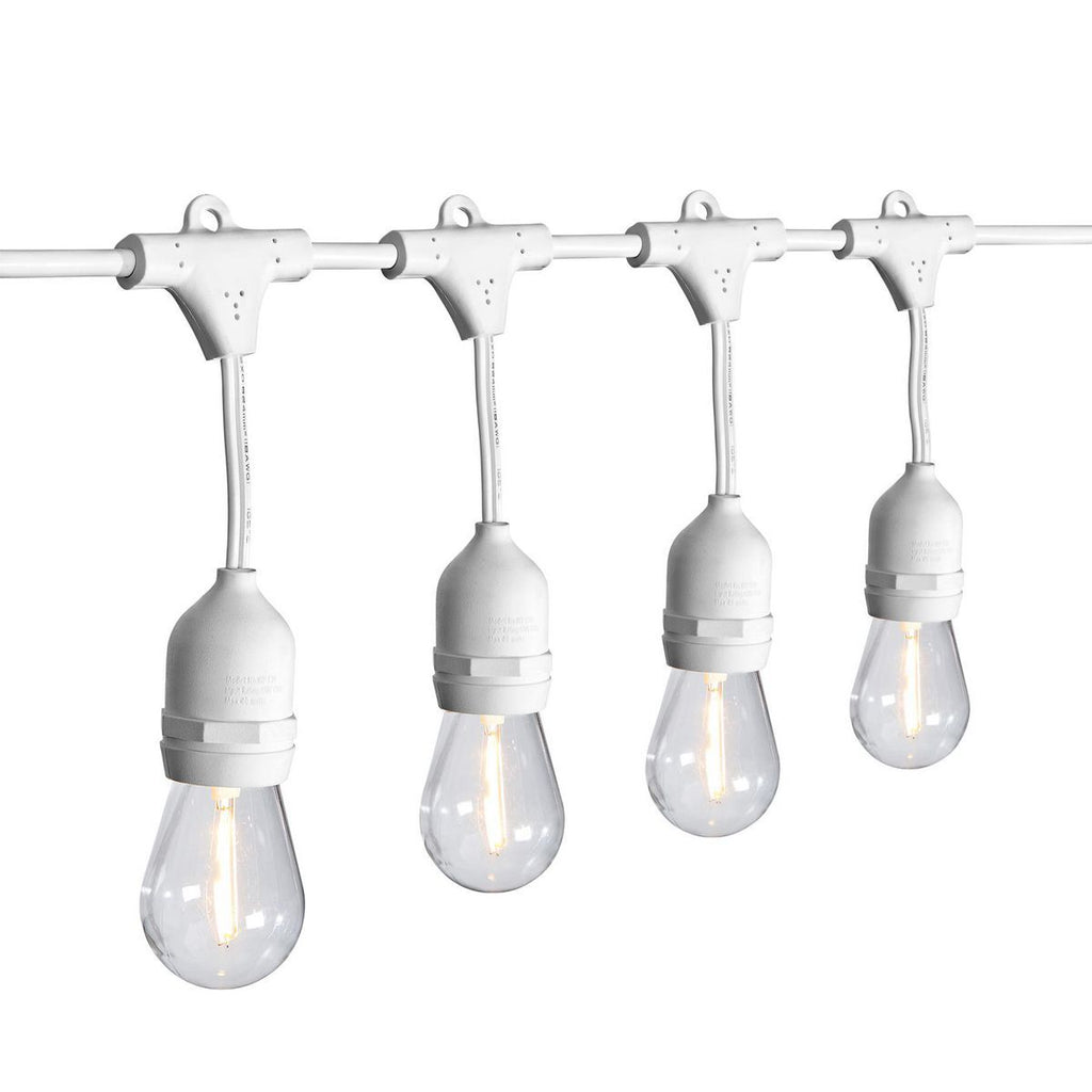 24 ft. White LED Outdoor String Lights T68565