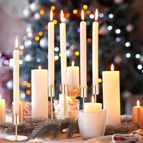 36 Pcs Matte Black Metal Candle Holders P637