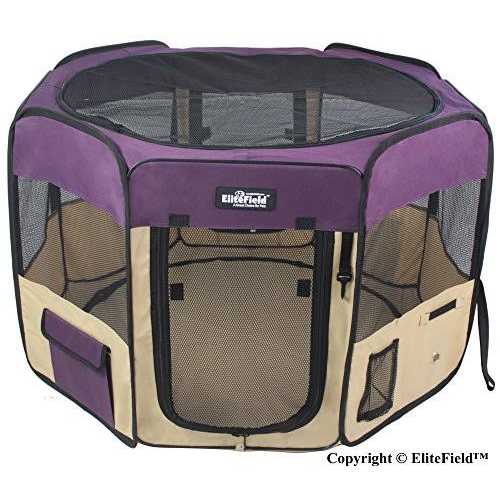 2-Door Soft Pet Playpen Y5621
