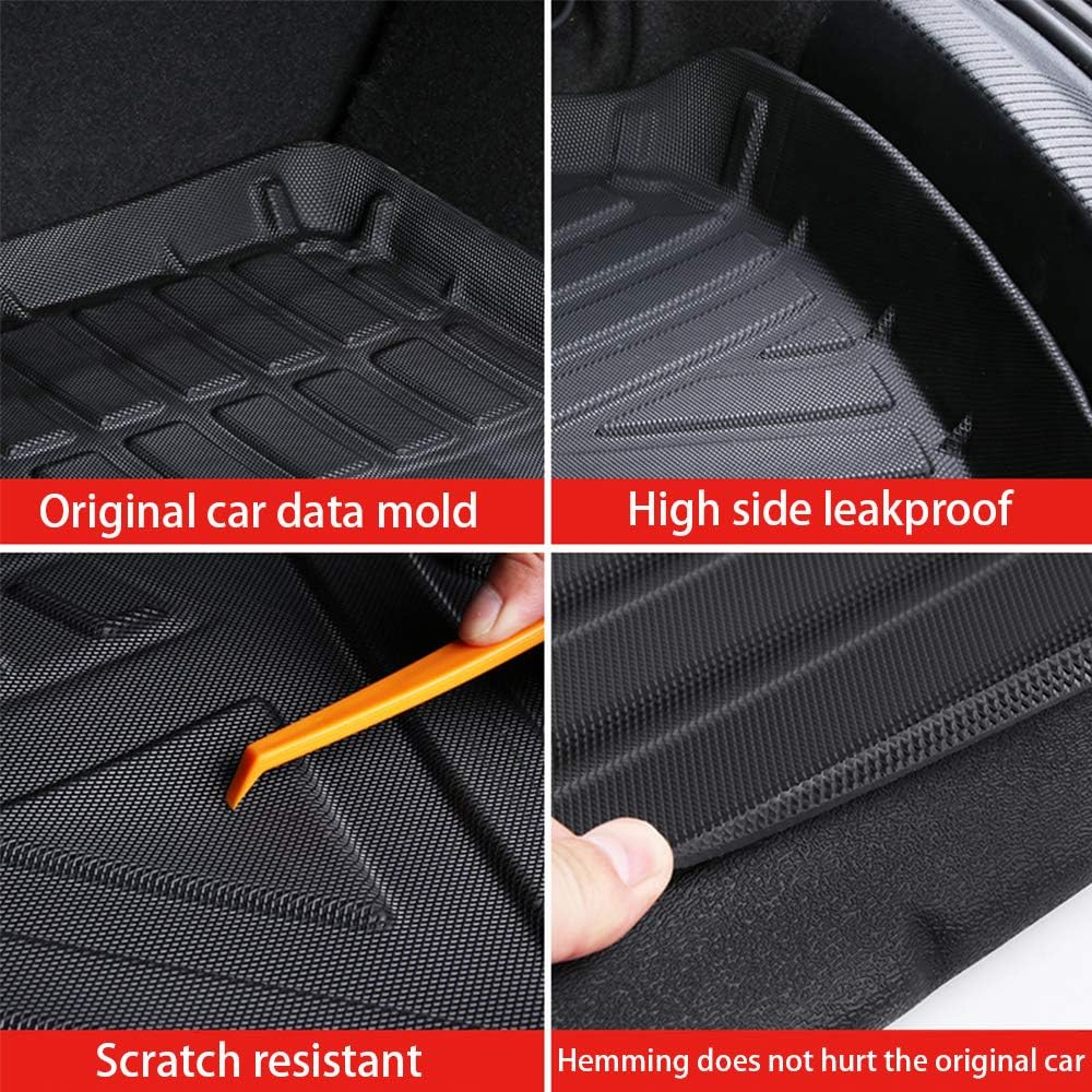 Black Heavy Duty Rubber Cargo Liner V400336