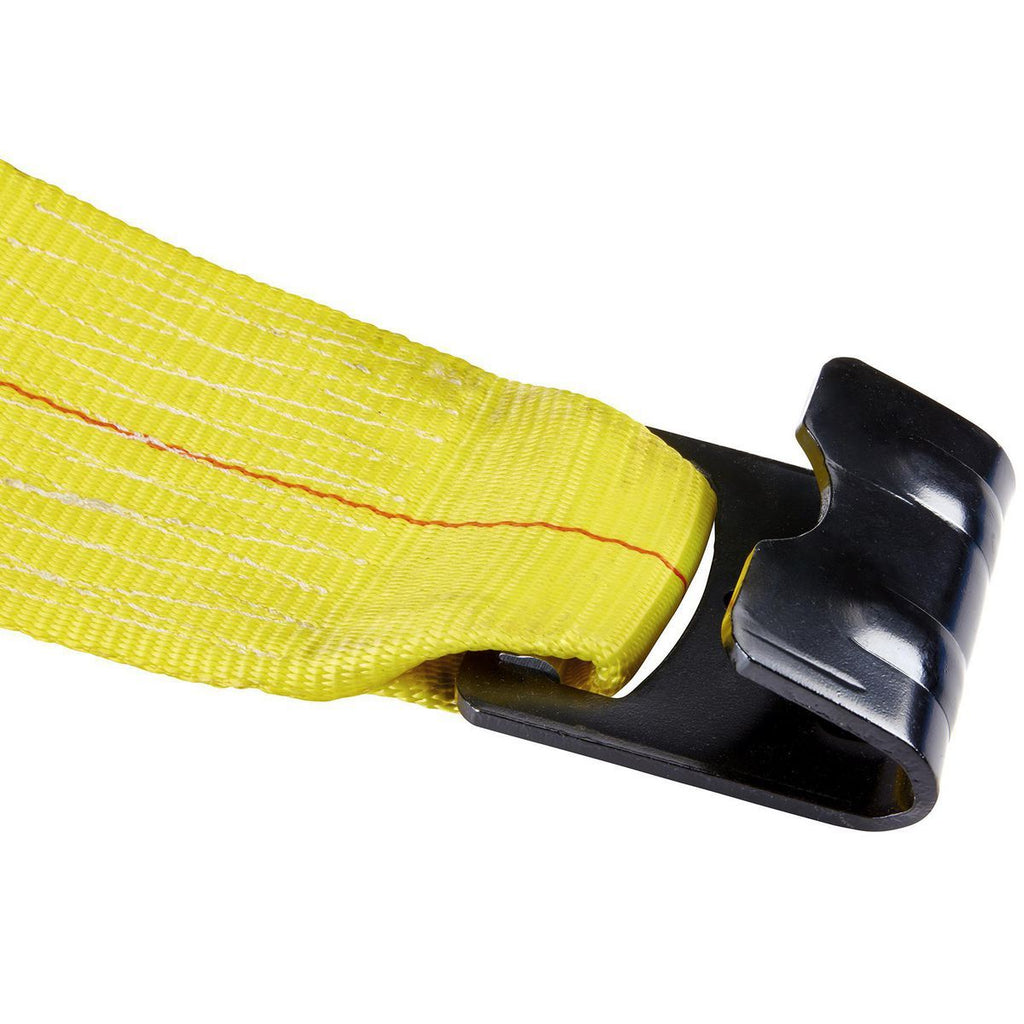 4 in. x 27 ft. Ratcheting Cargo Strap with Flat Hook I766