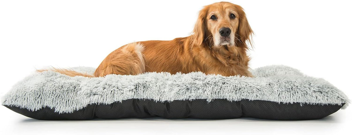 Large Plush Washable Dog Bed with Anti-Slip Bottom Y729919