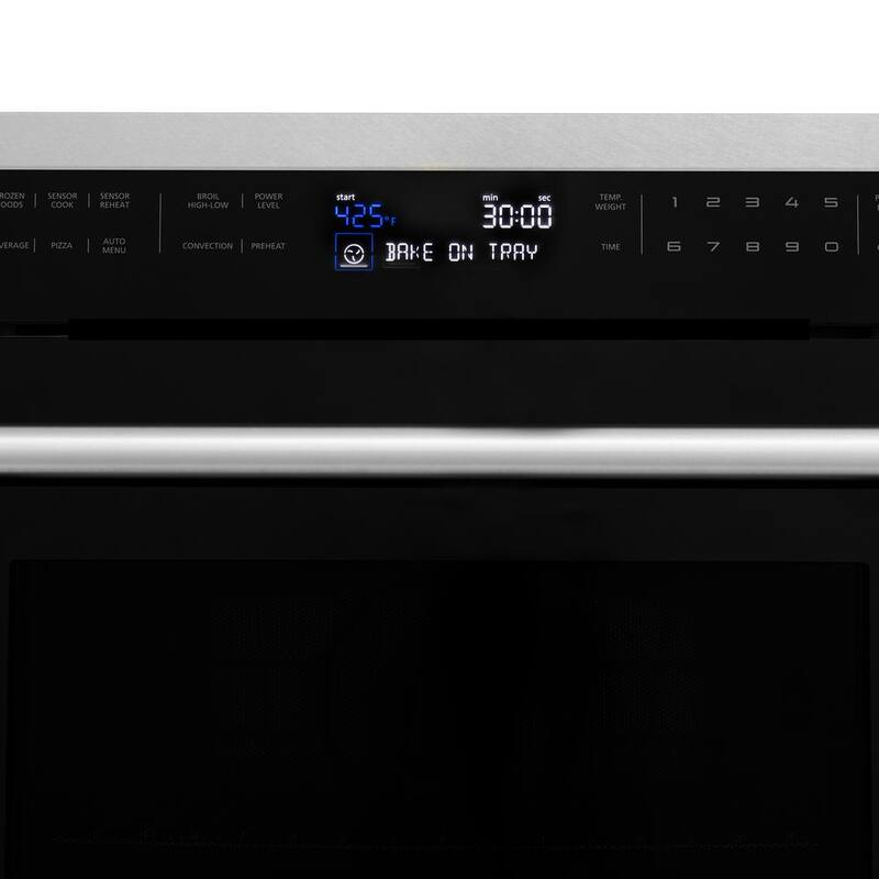 1000-Watt Built-In Microwave Oven in Stainless Steel K298