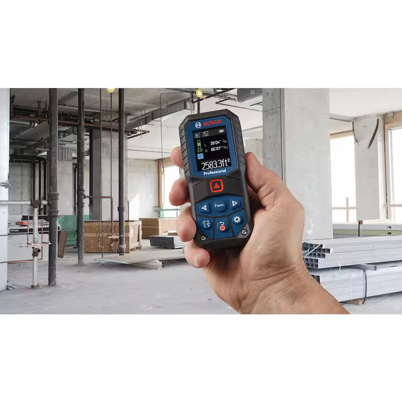 165 ft. Dual Power Laser Distance Measuring Tool with Color Screen L8759