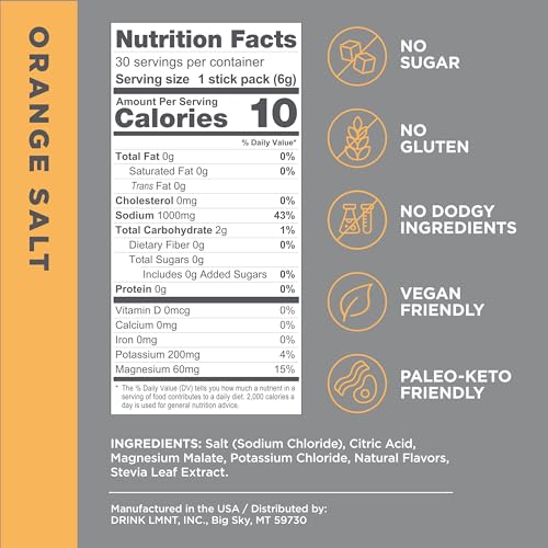 Zero Sugar Electrolytes Drink Mix 30-Count E57050