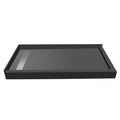Double Threshold Shower Base with Drain D851