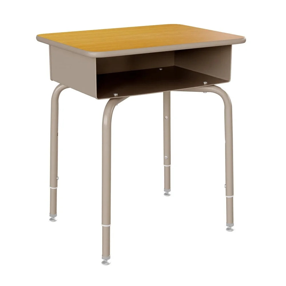 Student Desk with Open Front Metal Book Box M62886