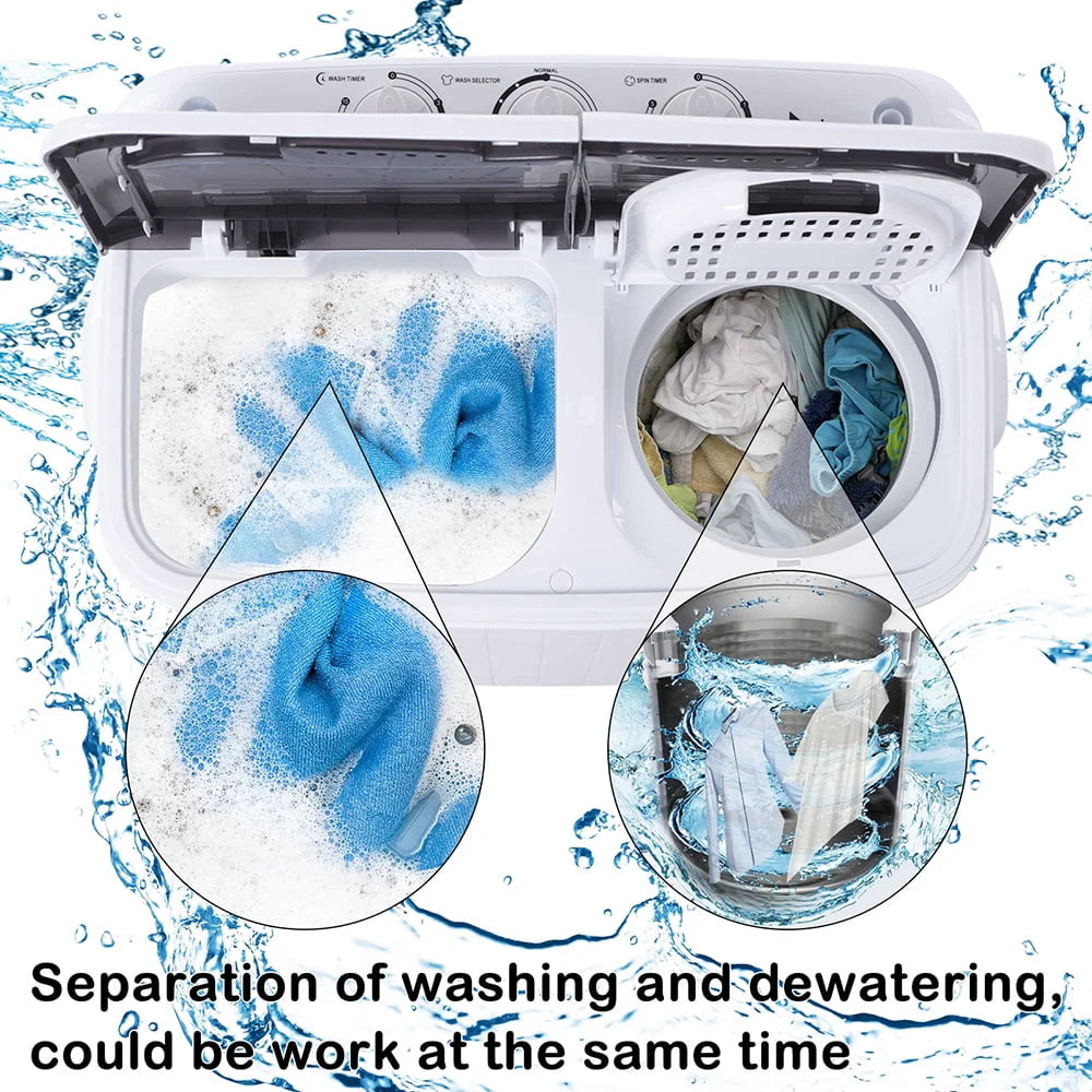 14.3 lbs Twin Tub Washer and Dryer G7920