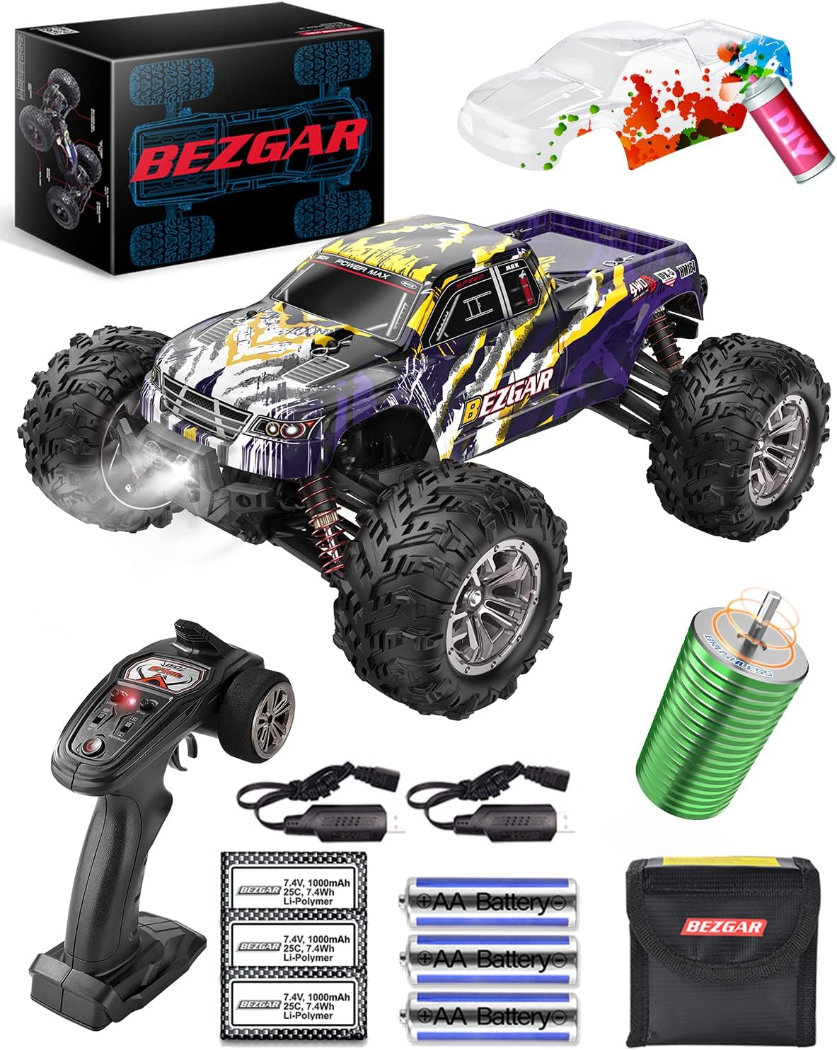 1:16 Scale Remote Control Truck 4WD X873