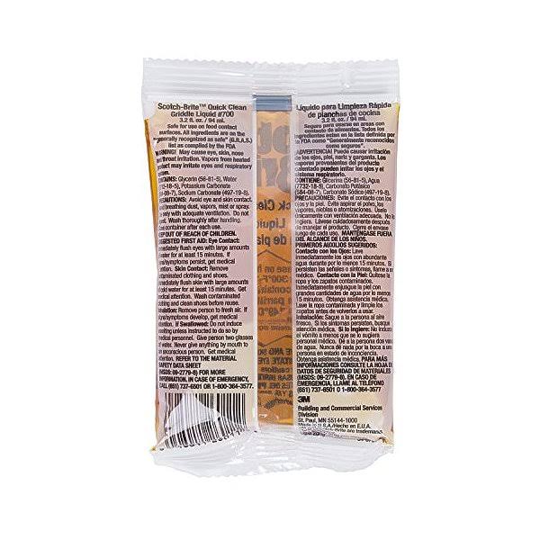 Liquid Griddle Cleaner 3.2-Ounce Packets Case of 40 H2225
