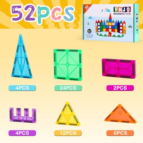 Magnetic Tiles 100PCS Building Blocks STEM Toy O931442