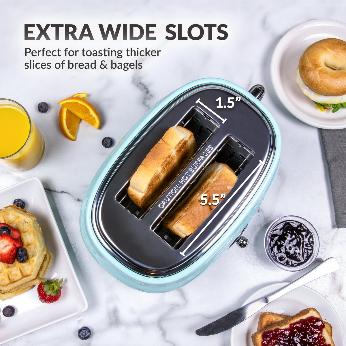Aqua 2-Slice Toaster D948