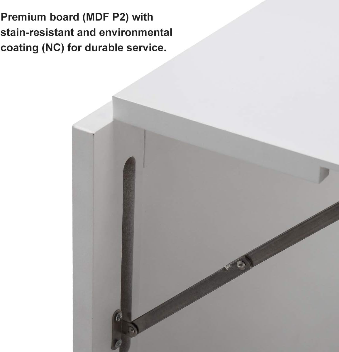 Wall Mounted Folding Desk with Storage Z314