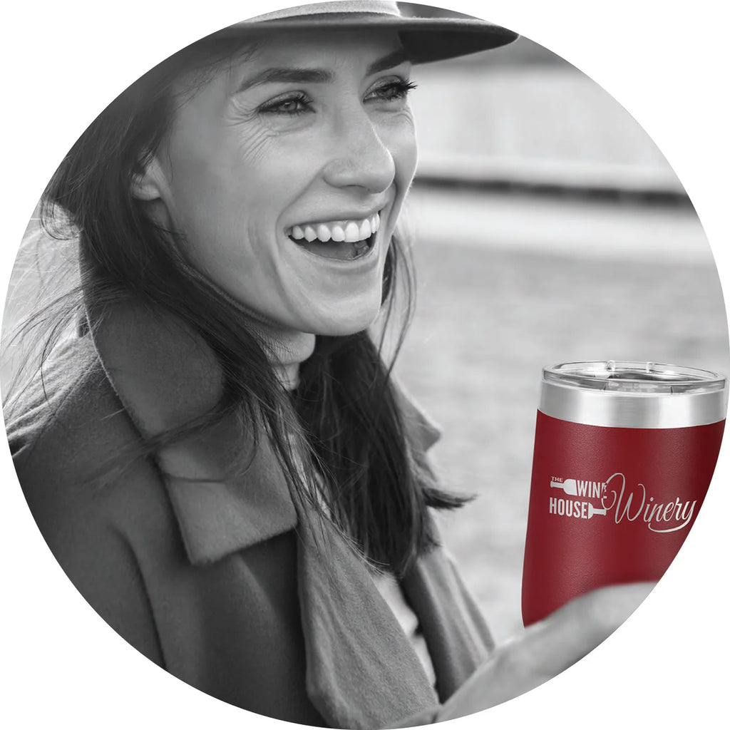 12 oz Stainless Steel Vacuum Insulated Wine Tumbler K74105