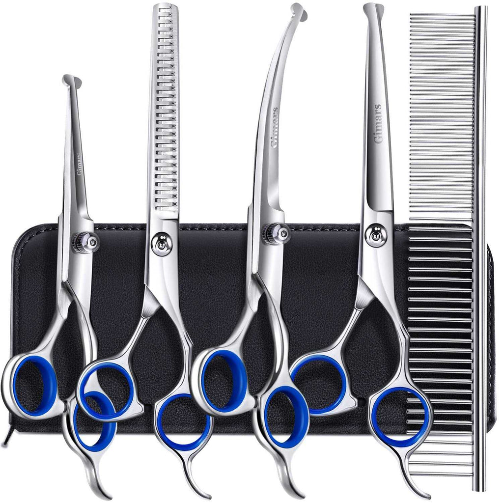 6 in 1 Dog Grooming Scissors Stainless Steel C634
