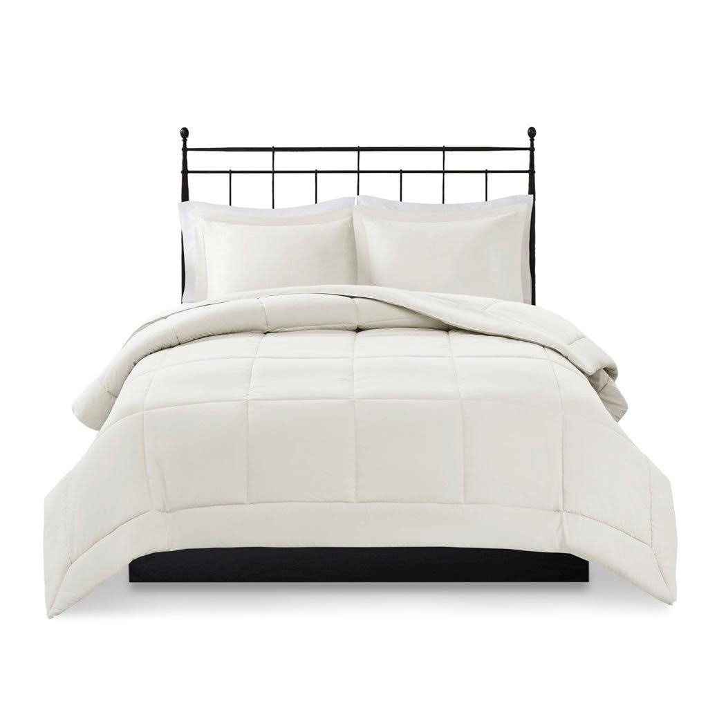 Blue King/Cal King Down Alternative Comforter Mini Set F752