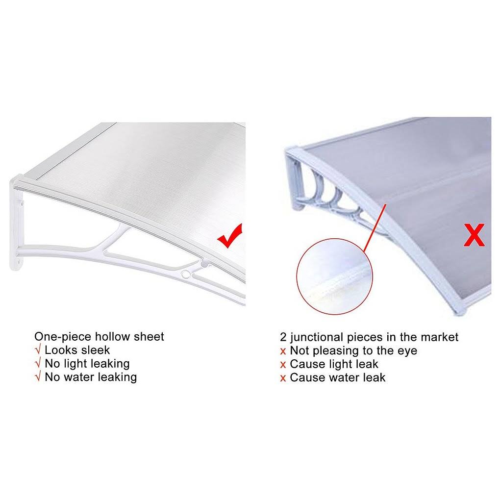 39x39x22 Outdoor Door Window Awning Canopy P485559