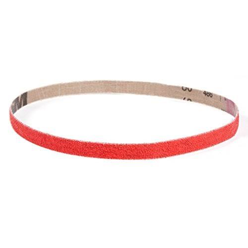 Abrasive Belt Medium Grade Cloth Backing Ceramic 80 Grit Pack of 10 N22710
