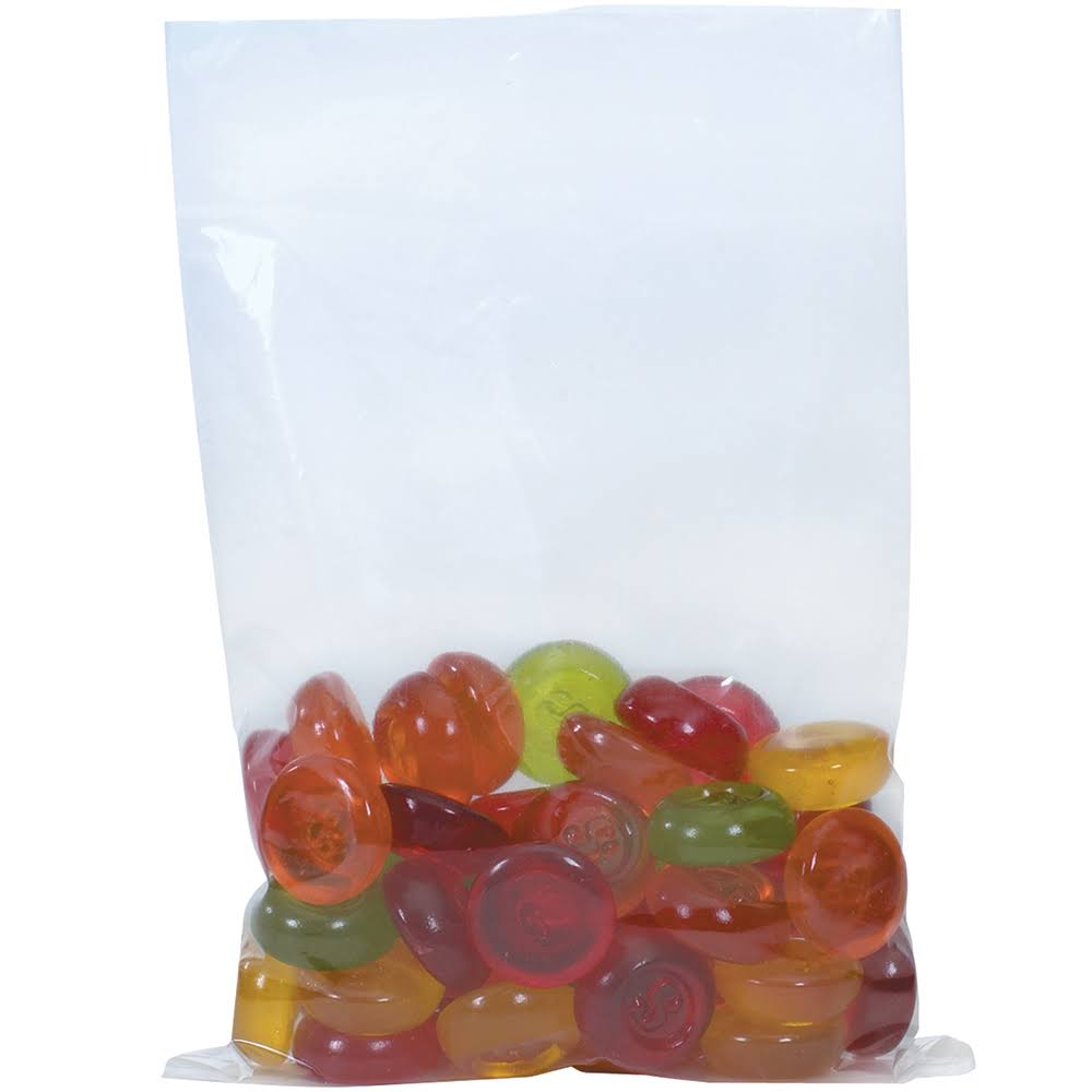 1.5 Mil Clear Poly Bags 12x22 x 13x22 1000/Case H397694
