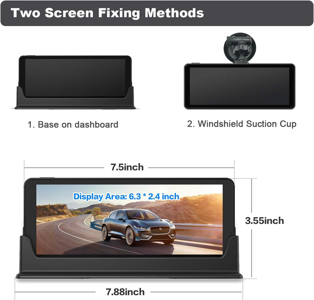 1080P Backup Camera and Monitor Kit 7 inch HD Widescreen with 49ft Wired Rear Camera K712