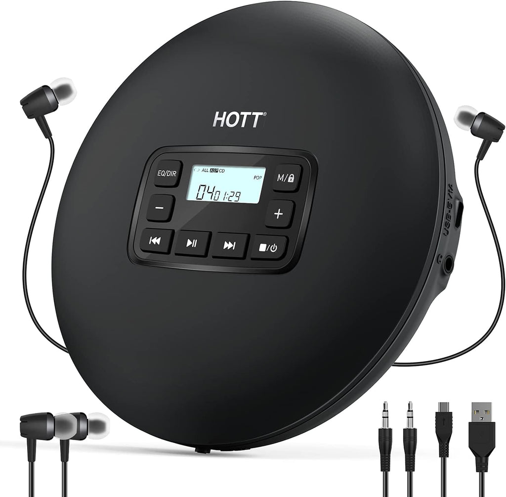 Portable CD Player with Headphones Q364200