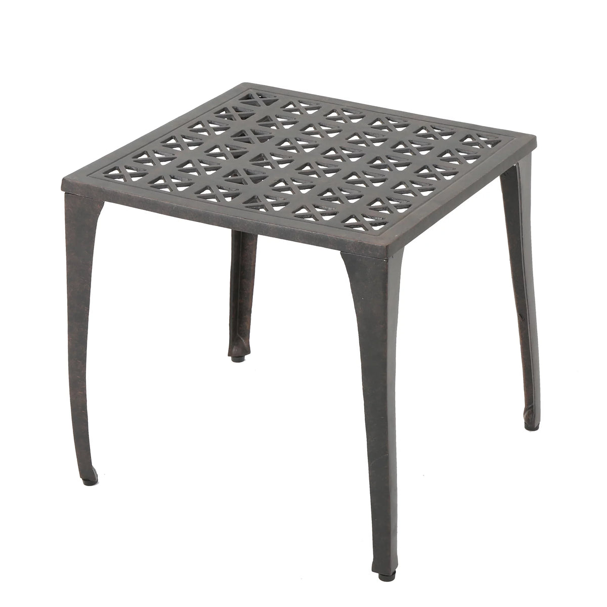 18 Cast Aluminum Side Table G5787