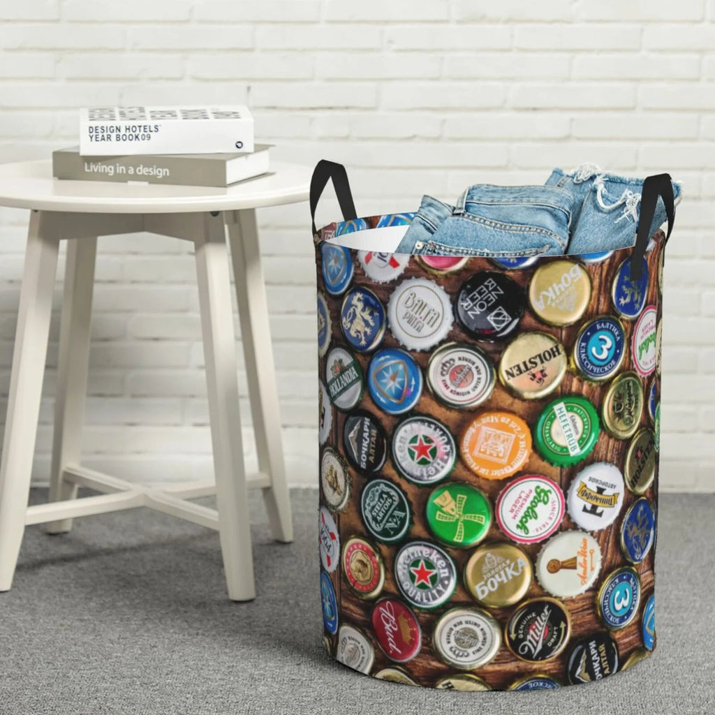 Collapsible Waterproof Laundry Hamper With Handles Y77759
