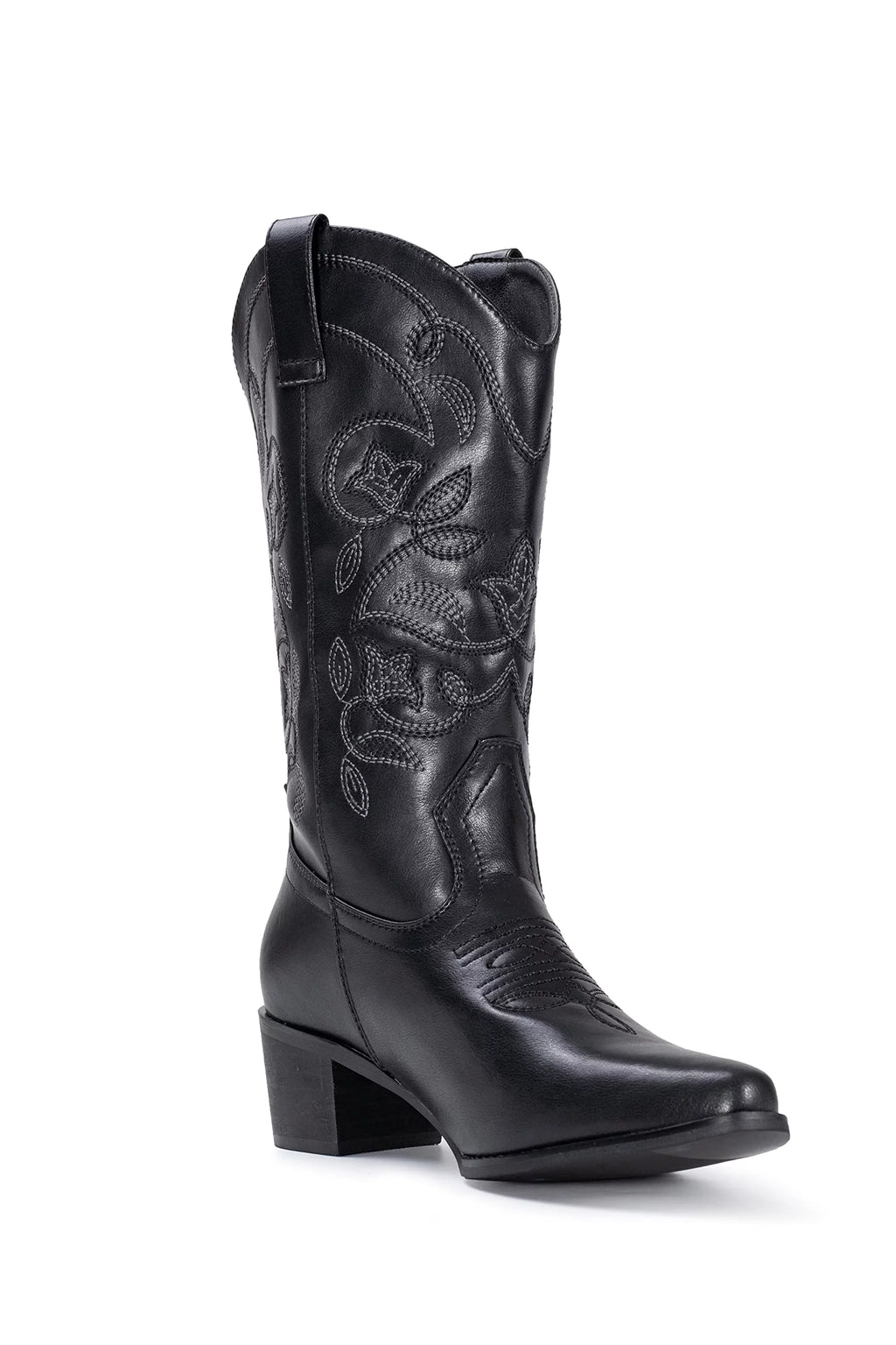 Cowboy Boots Pointy Toe Mid Calf Q7091