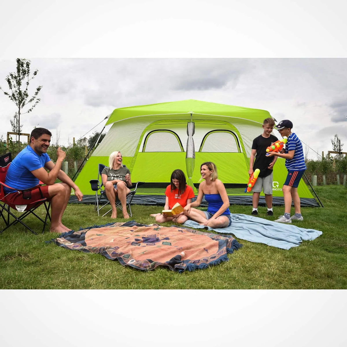 10 Person Waterproof Camping Tent A133824
