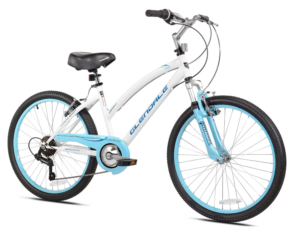 White/Blue Bike N88449