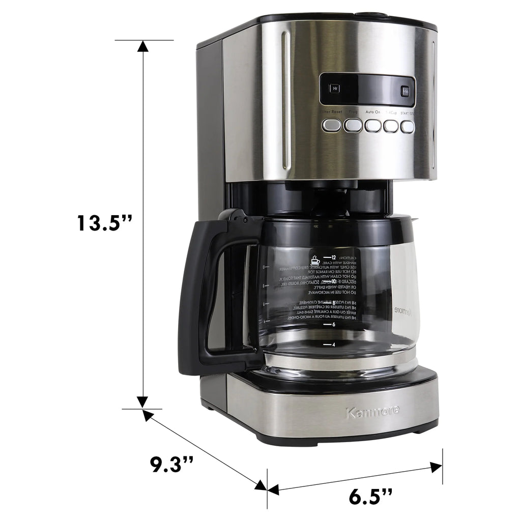 1.8L 12-Cup Programmable Drip Coffee Maker S65586