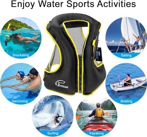 Inflatable Snorkel Vest for Adult K482