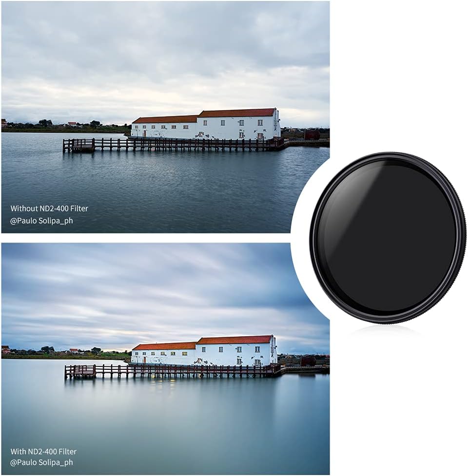 67mm Variable ND Lens Filter & Filter Cap Kit (2 Pcs) A625491