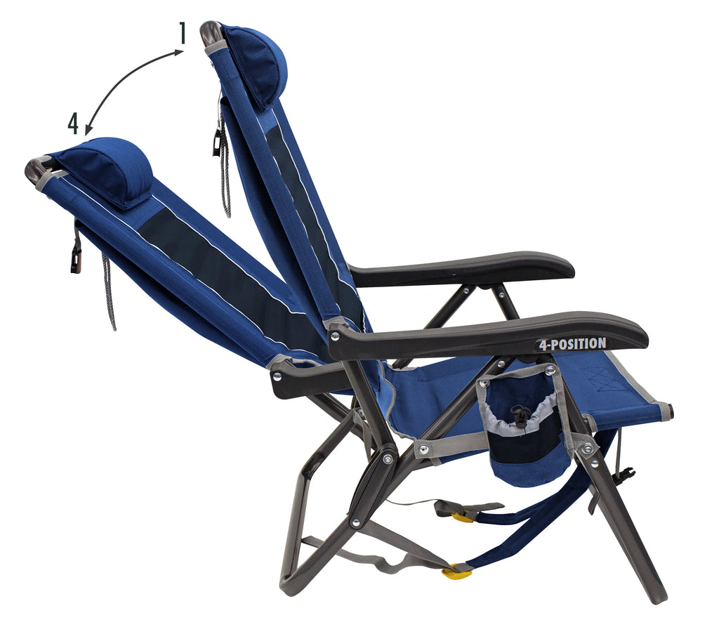 Low Profile Reclining Beach Chair O9508