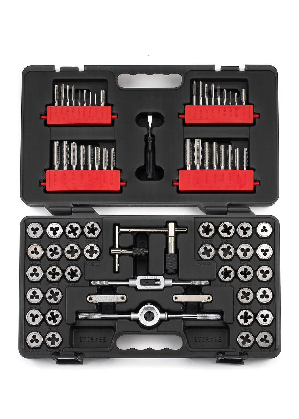 75-Piece Carbon Steel Tap & Die Set F8692