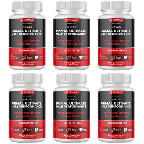 6 Pack Male Performance Enhancement Dietary Supplement U1949
