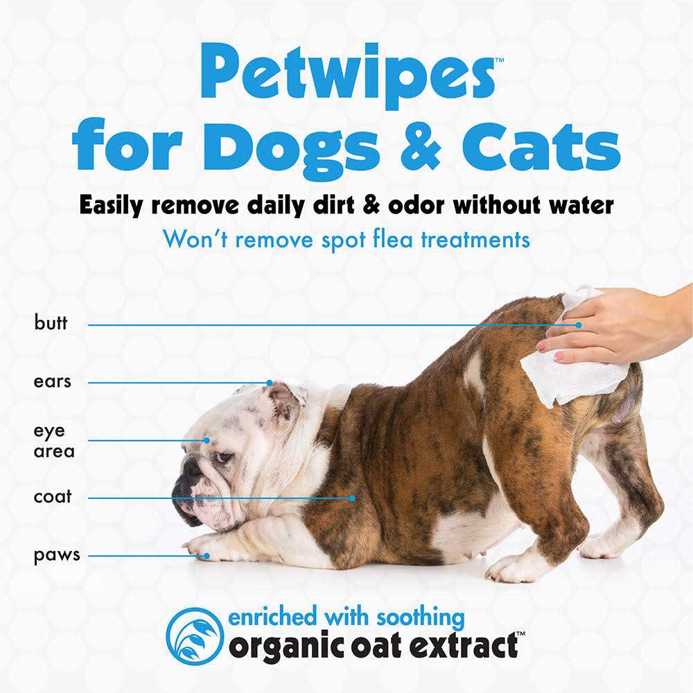 Vanilla Scented Dog & Cat Wipes N2475